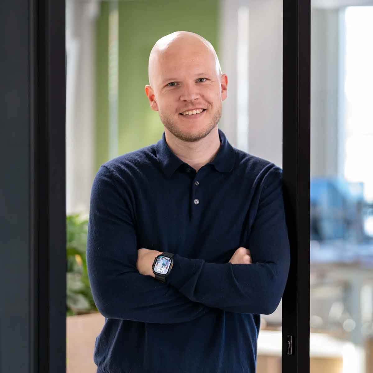 A&M Recycling Group medewerker Floris Keizerwaard