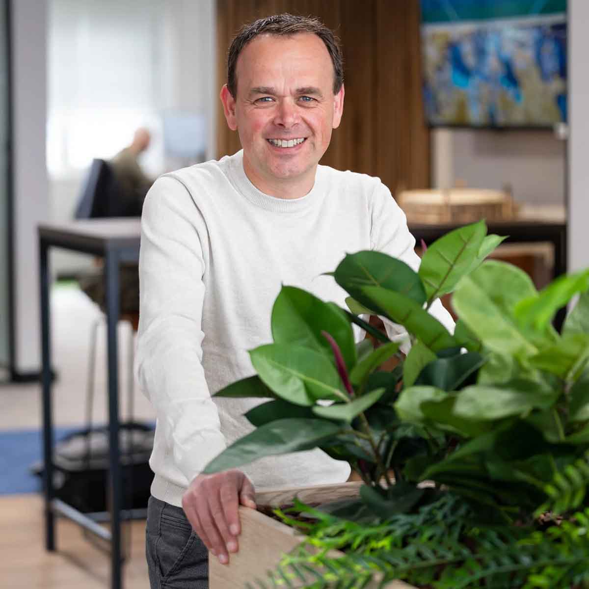 A&M Recycling Group medewerker Kevin Vrooman