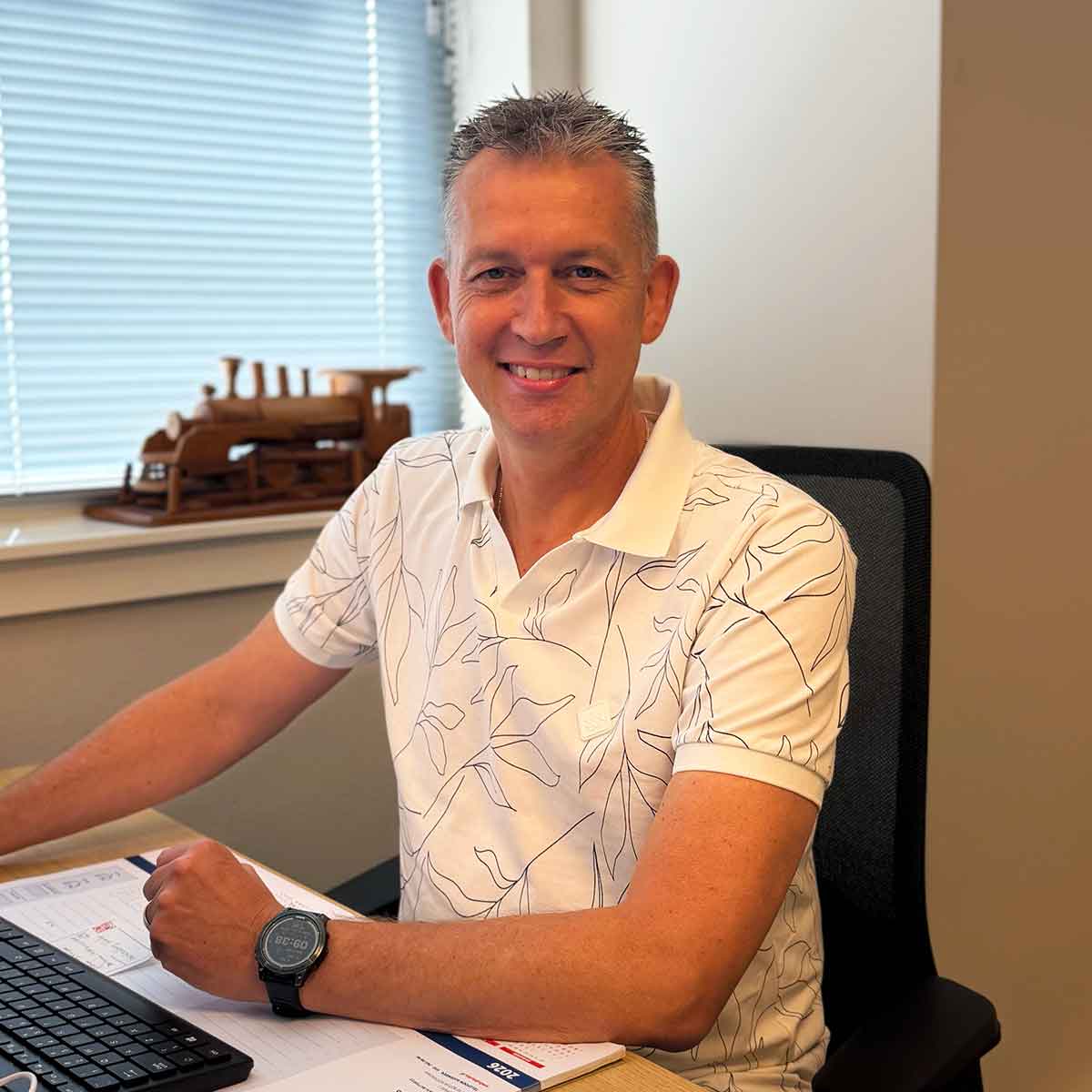 A&M Recycling Group medewerker Rob den Heijer