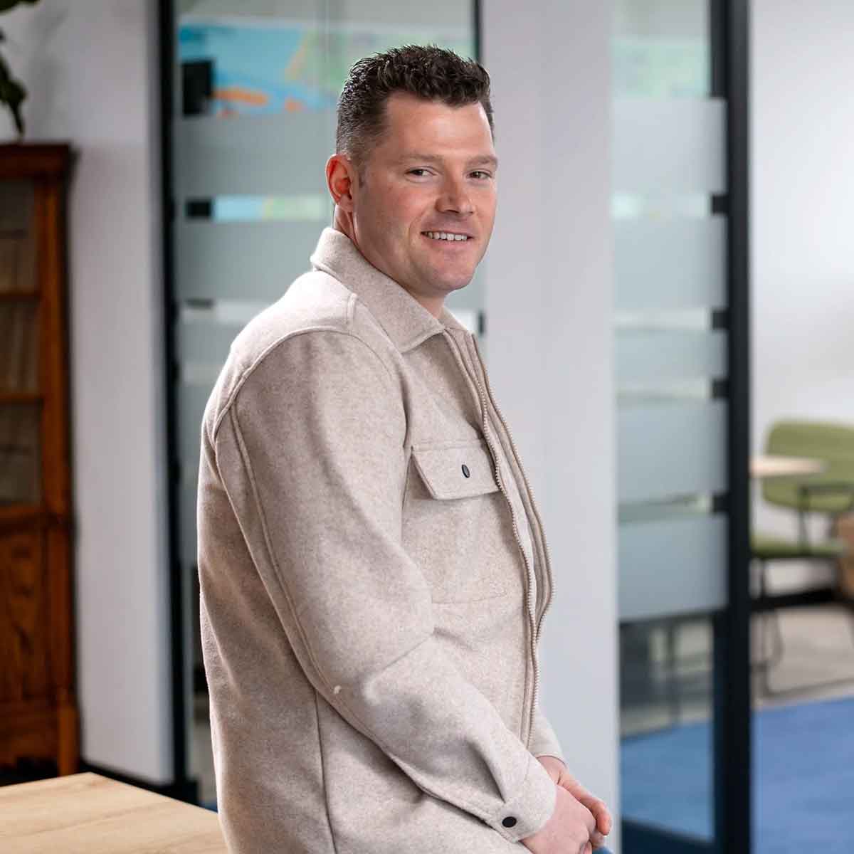 A&M Recycling Group medewerker Stefan van Alphen